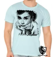 Camiseta adulto ou infantil Audrey Hepburn atriz america - Foto 5