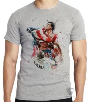 Camiseta adulto ou infantil Balboa luta boxe - Foto 2