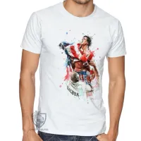 Camiseta adulto ou infantil Balboa luta boxe - Foto 3