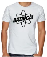 Camiseta adulto ou infantil Bazinga átomo big bang theory - Foto 2