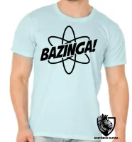 Camiseta adulto ou infantil Bazinga átomo big bang theory - Foto 3