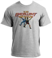 Camiseta adulto ou infantil Bill and Ted filme antigo - Foto 3