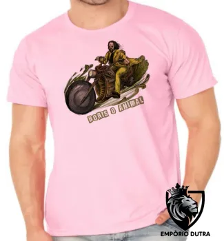 Camiseta adulto ou infantil boris animal mib homens preto - Foto 2