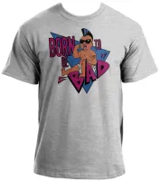 Camiseta adulto ou infantil Born to be bad Arnold schwarzenegger irmãos gêmeos - Foto 2