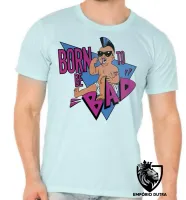Camiseta adulto ou infantil Born to be bad Arnold schwarzenegger irmãos gêmeos - Foto 3
