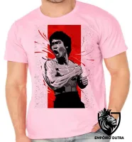 Camiseta adulto ou infantil Bruce Lee Kung Fu - Foto 2