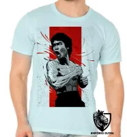 Camiseta adulto ou infantil Bruce Lee Kung Fu - Foto 4