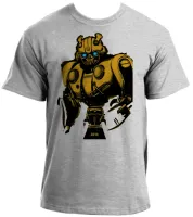 Camiseta adulto ou infantil Bumblebee fusca transformers robo - Foto 2
