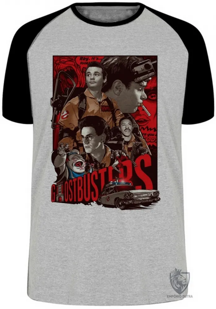 Camiseta adulto ou infantil Caça Fantasmas post Ghostbusters Imagem
