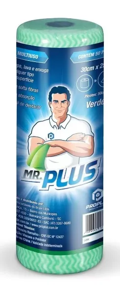 Pano Multiuso 25m Verde Mr Plus