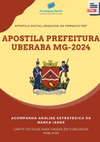 Apostila Pref. Uberaba MG Agente Administrativo 2024