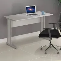 Mesa Reta Pé Metal New City Light  - Foto 2