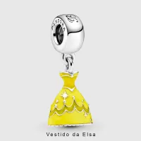 Berloque Pendente Vestido das Princesas Disney – em Prata925 - Foto 5