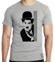 Camiseta adulto ou infantil Charles Chaplin ator - Foto 2