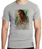 Camiseta adulto ou infantil Chewbacca gritando Star wars - Foto 2