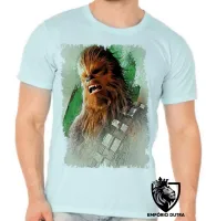 Camiseta adulto ou infantil Chewbacca gritando Star wars - Foto 3