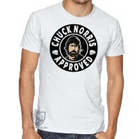 Camiseta adulto ou infantil chuck norris approved luta marcial mma vale tudo - Foto 3