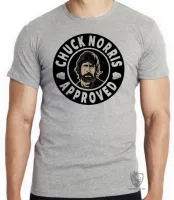 Camiseta adulto ou infantil chuck norris approved luta marcial mma vale tudo - Foto 4