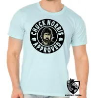 Camiseta adulto ou infantil chuck norris approved luta marcial mma vale tudo - Foto 5