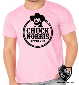Camiseta adulto ou infantil chuck norris aproved texas ranger america - Foto 2