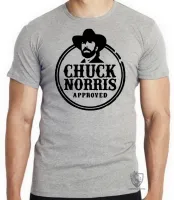 Camiseta adulto ou infantil chuck norris aproved texas ranger america - Foto 4