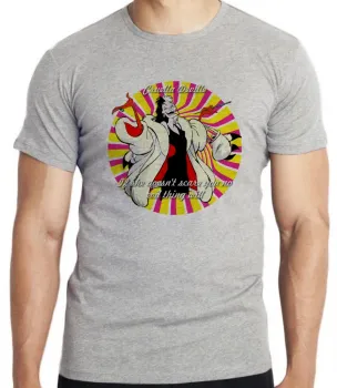 Camiseta adulto ou infantil Cruella De Vil 101 desenho - Foto 2