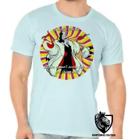 Camiseta adulto ou infantil Cruella De Vil 101 desenho - Foto 4