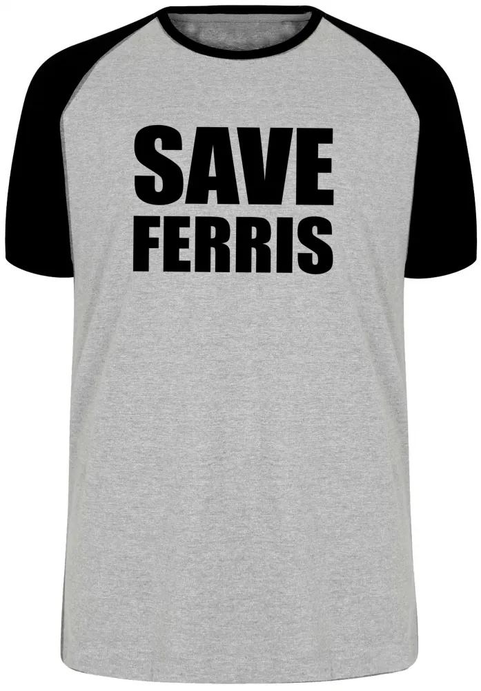 Camiseta adulto ou infantil curtindo a vida adoidado save ferris Imagem