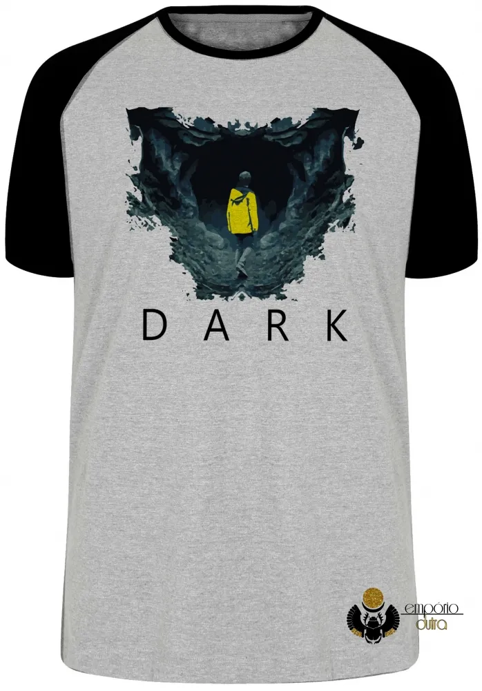 Camiseta adulto ou infantil Dark caverna
