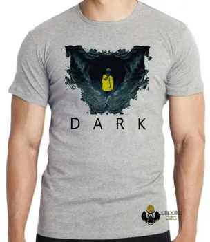 Camiseta adulto ou infantil Dark caverna - Foto 2