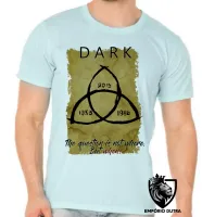 Camiseta adulto ou infantil Dark the question is when - Foto 5