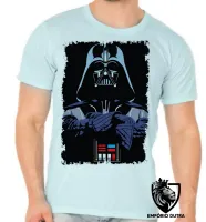 Camiseta adulto ou infantil Darth Vader preto - Foto 5