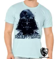 Camiseta adulto ou infantil Darth Vader star wars vilão - Foto 5