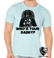 Camiseta adulto ou infantil Darth vader daddy star wars - Foto 5