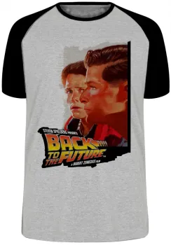 Camiseta adulto ou infantil De volta futuro back future