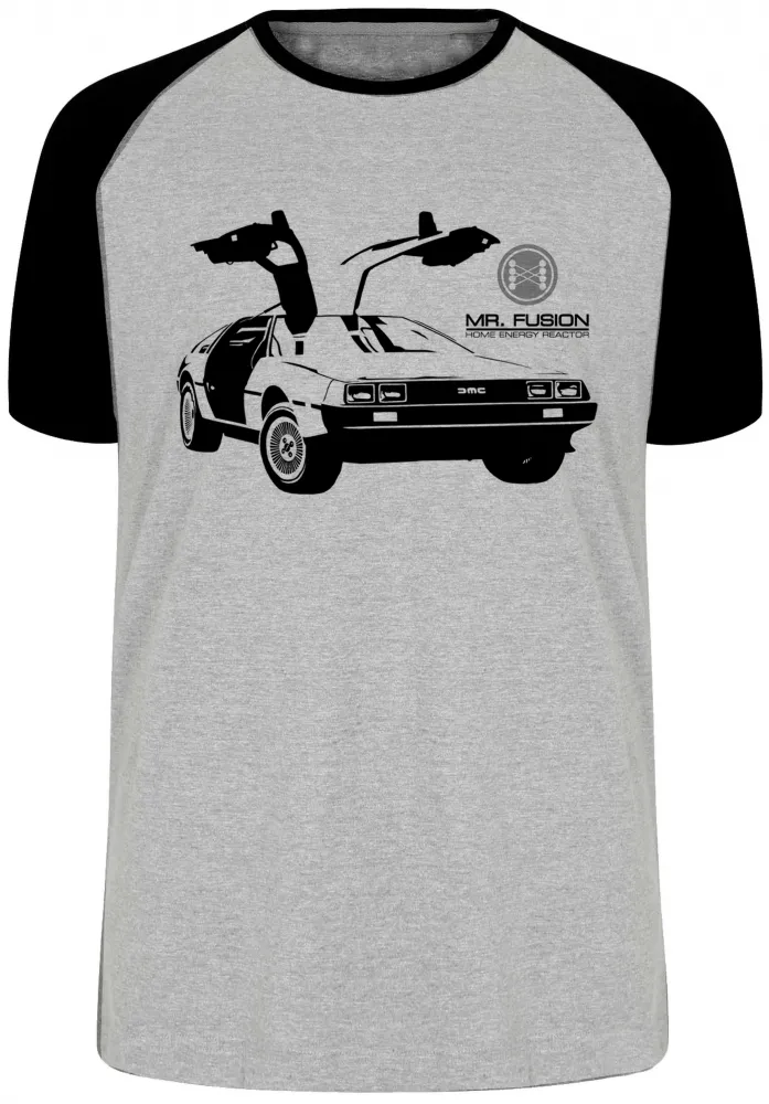 Camiseta adulto ou infantil De volta para o futuro  DeLorean Imagem