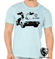 Camiseta adulto ou infantil De volta para o futuro  DeLorean - Foto 4