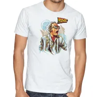 Camiseta adulto ou infantil De volta para o futuro Dr. Brown - Foto 2