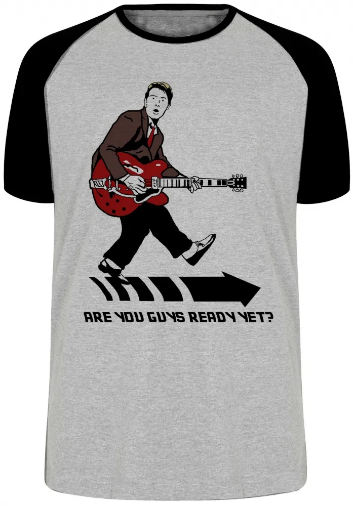 Camiseta adulto ou infantil De volta para o futuro Marty guitarra Imagem