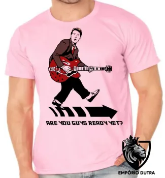 Camiseta adulto ou infantil De volta para o futuro Marty guitarra - Foto 2