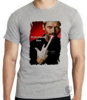Camiseta adulto ou infantil Dr House Everybody lies - Foto 3
