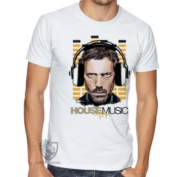 Camiseta adulto ou infantil Dr House music - Foto 2