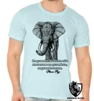 Camiseta adulto ou infantil Elefante Mario Puzo escritor - Foto 5
