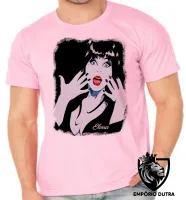 Camiseta adulto ou infantil elvira rainha das trevas - Foto 2
