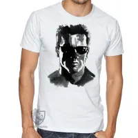 Camiseta adulto ou infantil exterminador do futuro 2 terminator arnold schwarzenegger - Foto 2