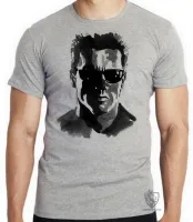 Camiseta adulto ou infantil exterminador do futuro 2 terminator arnold schwarzenegger - Foto 3