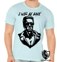 Camiseta adulto ou infantil Exterminador do Futuro I will be back - Foto 5