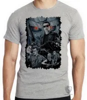 Camiseta adulto ou infantil exterminador do futuro terminator 2 julgamento final - Foto 3