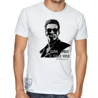 Camiseta adulto ou infantil Exterminador do Futuro venha comigo se quiser viver - Foto 2