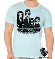Camiseta adulto ou infantil familia addams personagens serie terror - Foto 5